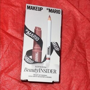 NIB 2pc Makeup By Mario Moistureglow plumping lip serum & ultra suede lip pencil